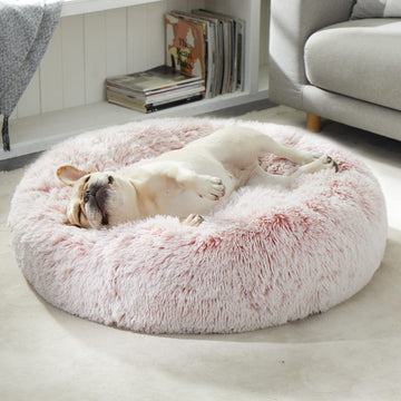 Luxury Faux Fur Calming Bed for Pets