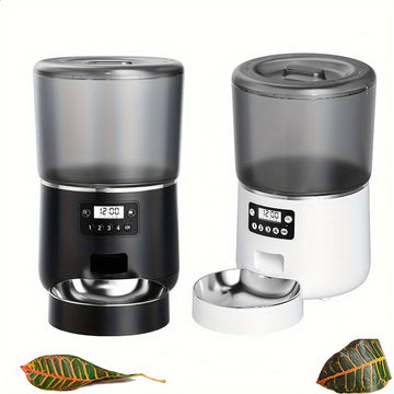 Automatic 1.06gal Pet Feeder for Dogs & Cats