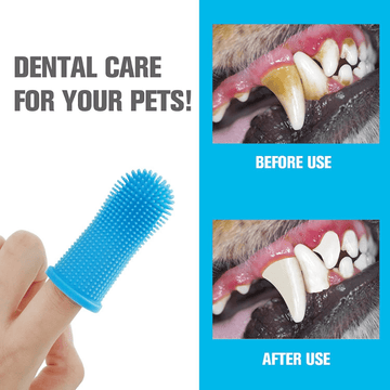 Gentle Pet Toothbrush: Easy Dental Care for Dogs and Cats
