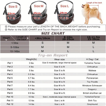 Reflective Pet Sling Carrier: Breathable and Travel-Safe