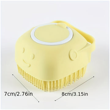 Groom Like a Pro: Silicone Pet Brush for Dogs & Cats