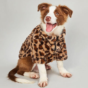 Dog Apparel - Small Dog Thickened Warm Plush Coat