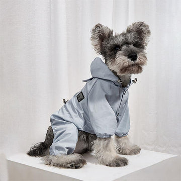 Dog Apparel - Reflective Raincoat For Small And Medium Dogs