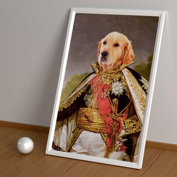 Custom Pet Canvas - Commander-in-chief