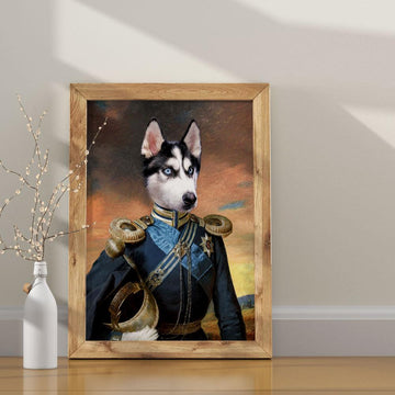 Custom Pet Canvas - The Colonel
