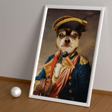Custom Pet Canvas - The Admiral