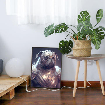Custom Pet Canvas - The Pug