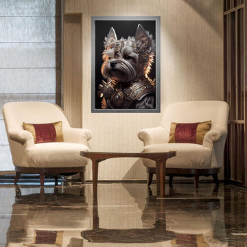 Custom Pet Canvas - The Yorkshire Terrier