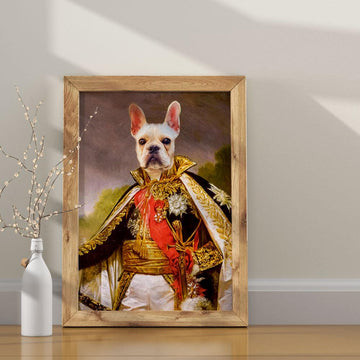 Custom Pet Canvas - Commander-in-chief
