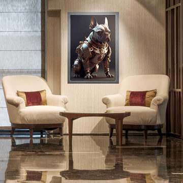 Custom Pet Canvas - The French Bulldog