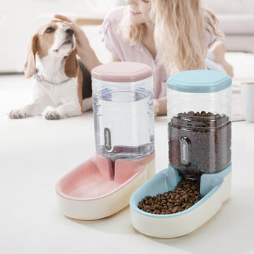 Dog Feeder -  Automatic Pet Water Feeding Bowl