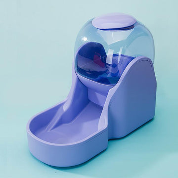 Dog Feeder-Purple