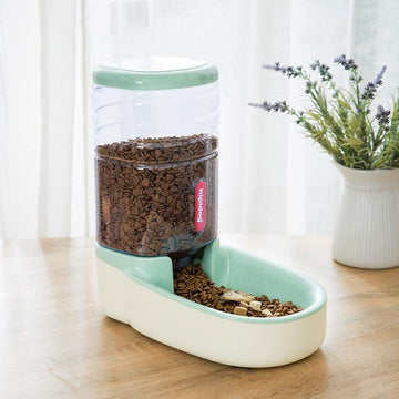 Dog Feeder -  Green