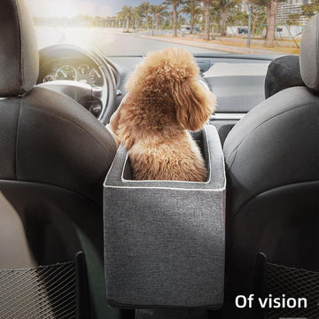 Dog Bed - Dog Sitting In The Car