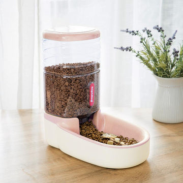 Dog Feeder -  Pink